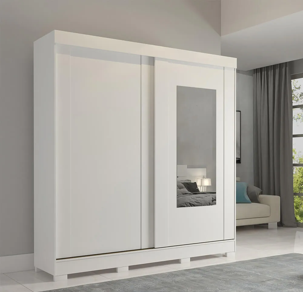 Guarda-Roupa ILHEUS P 2 PTS C/ESPELHO