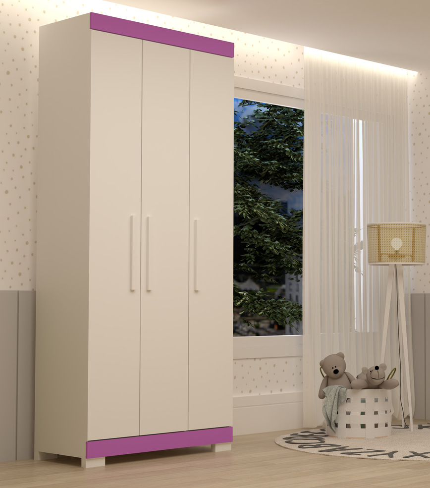 Guarda Roupa LANA 3PTS - Imagem 6