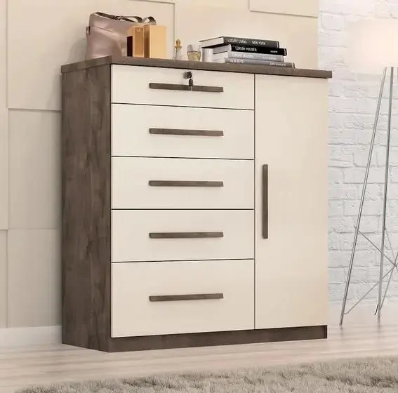 Cômoda LÍVIA 1P 5 GAV